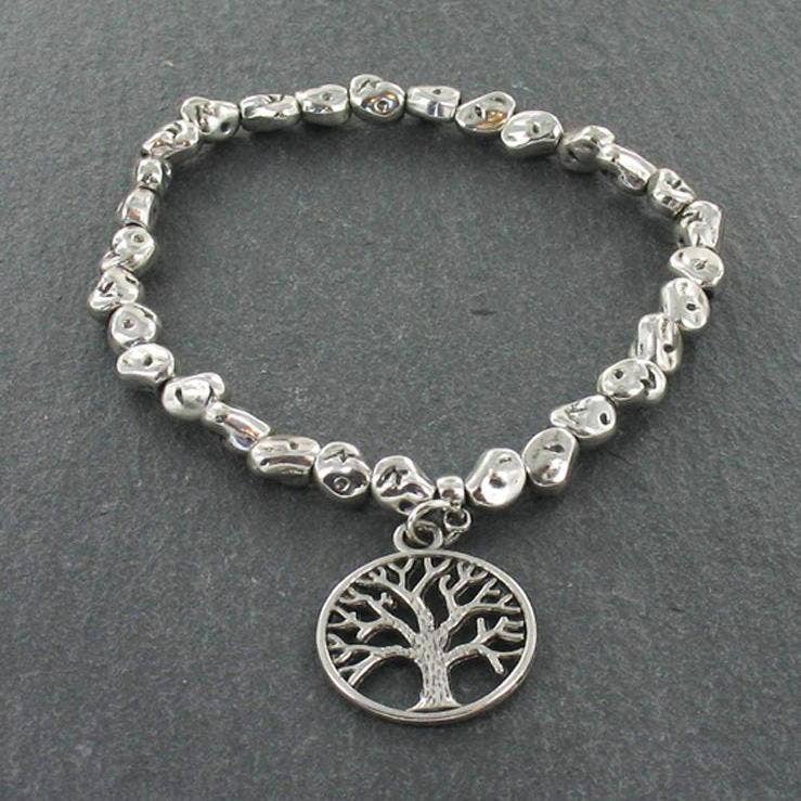 Bracelet- Charm Nugget Tree