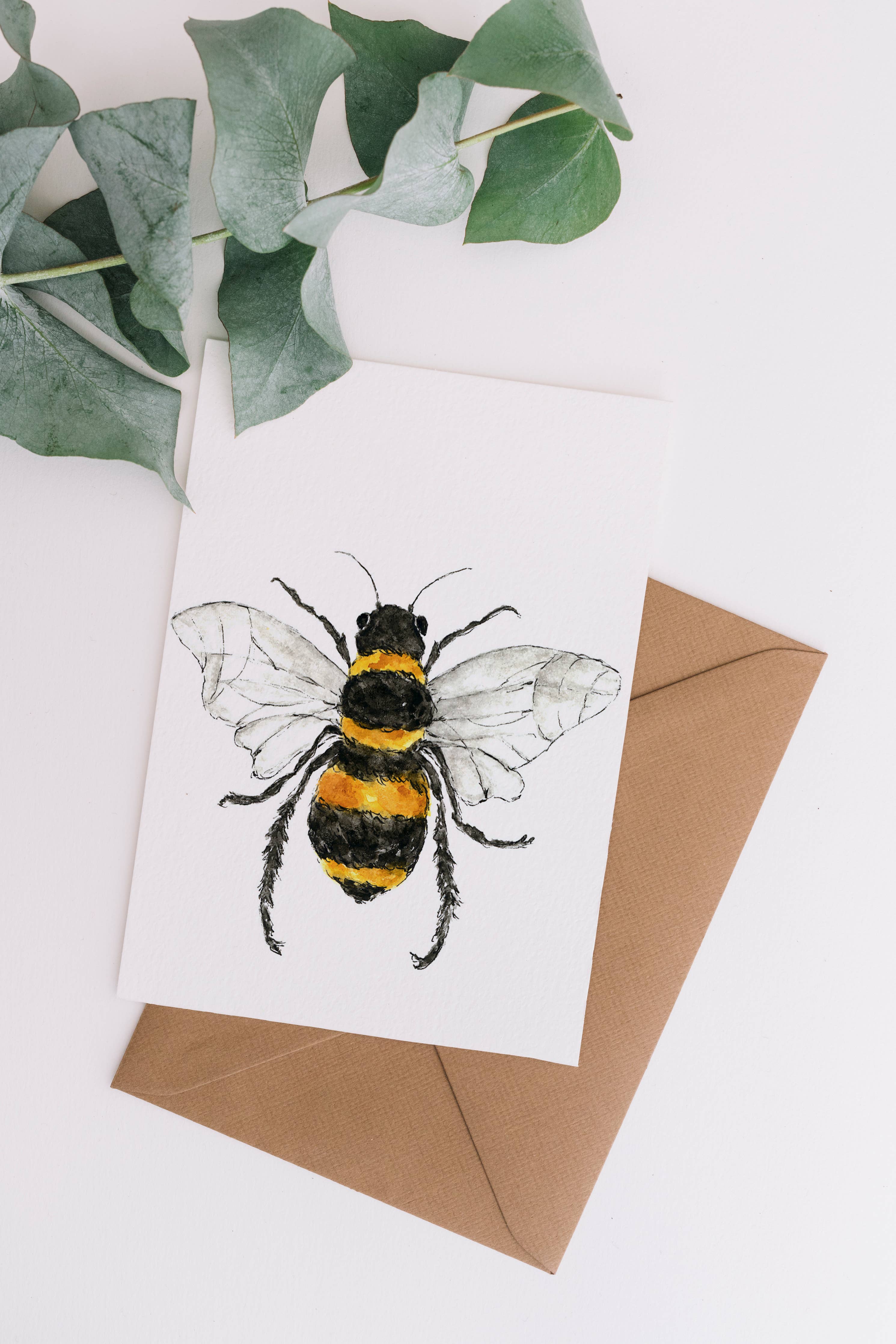 Blank Card- Bee
