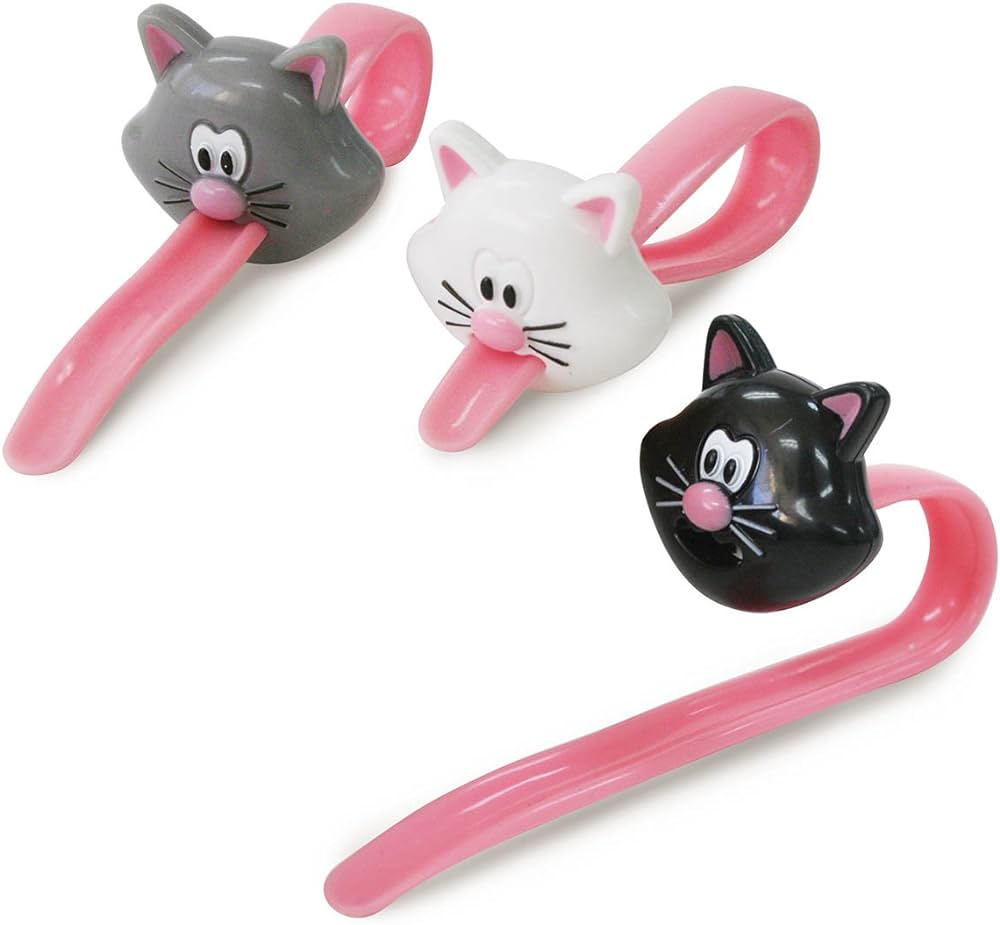 Bag Ties Set/3- Meow Cat