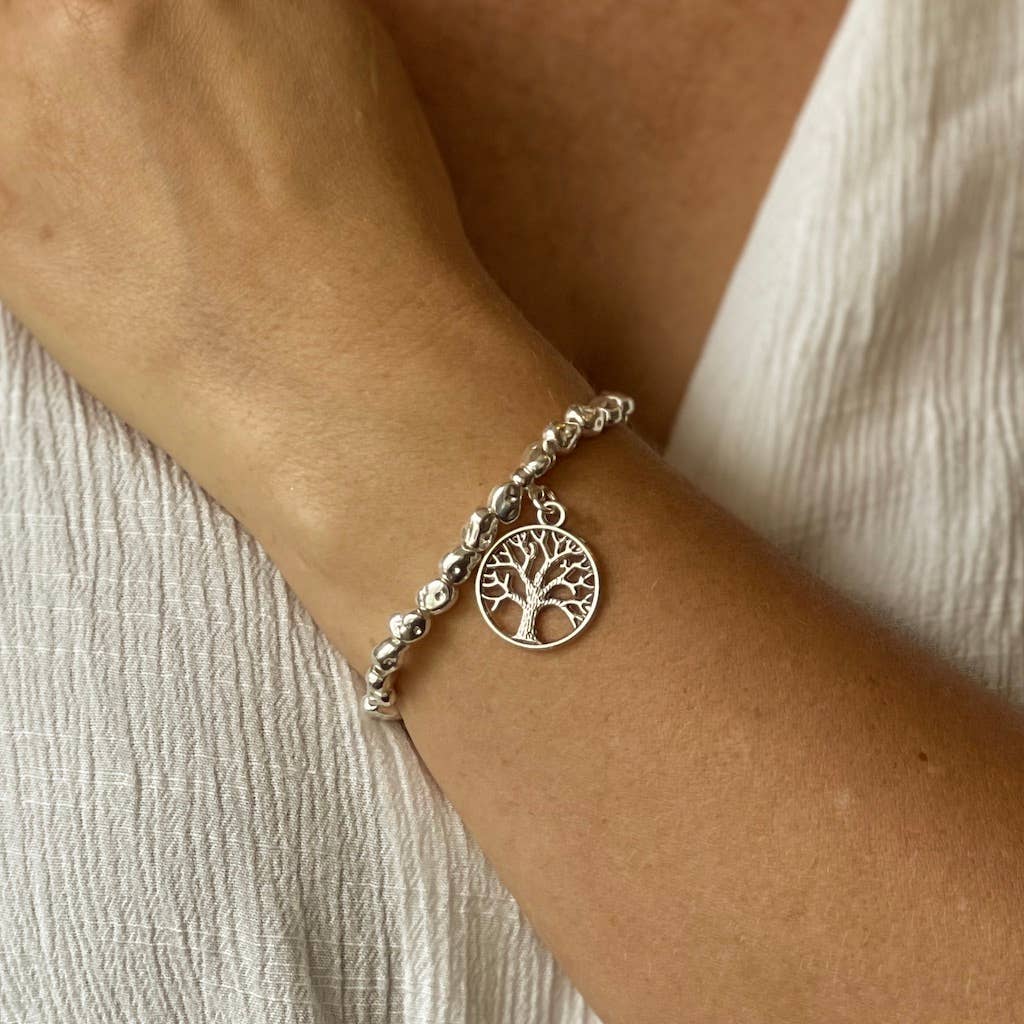 Bracelet- Charm Nugget Tree