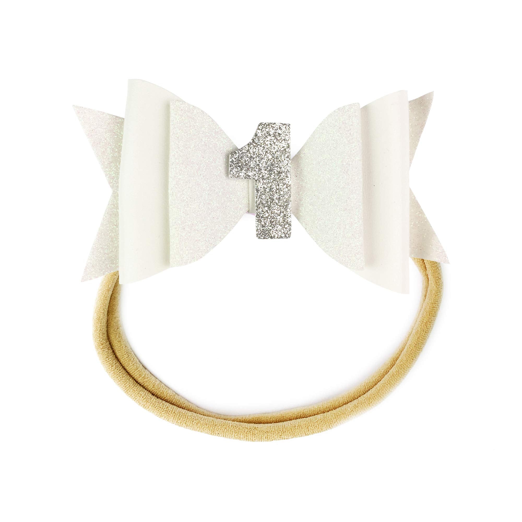 Headband- 1st Birthday Bow Assorted