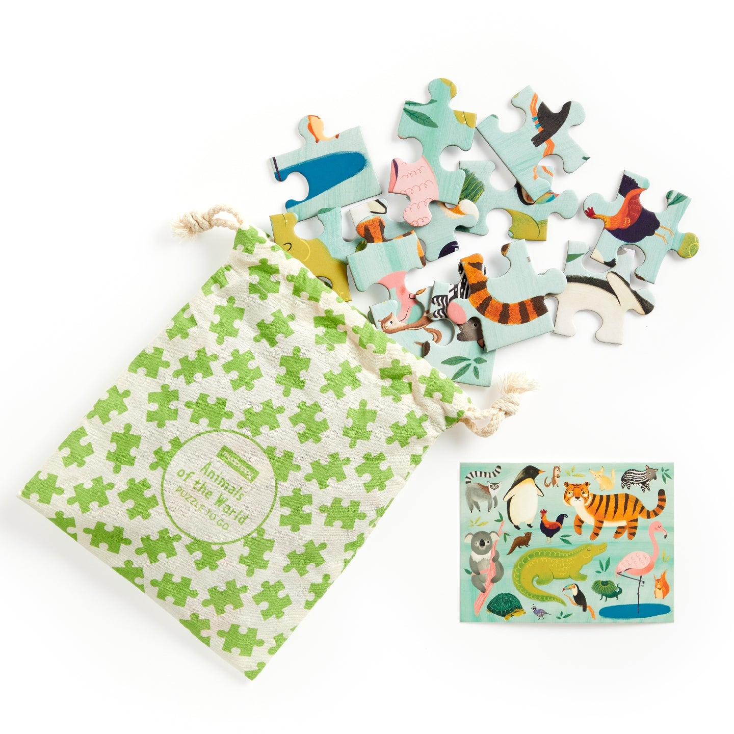 Puzzle To Go- Animals Of The World