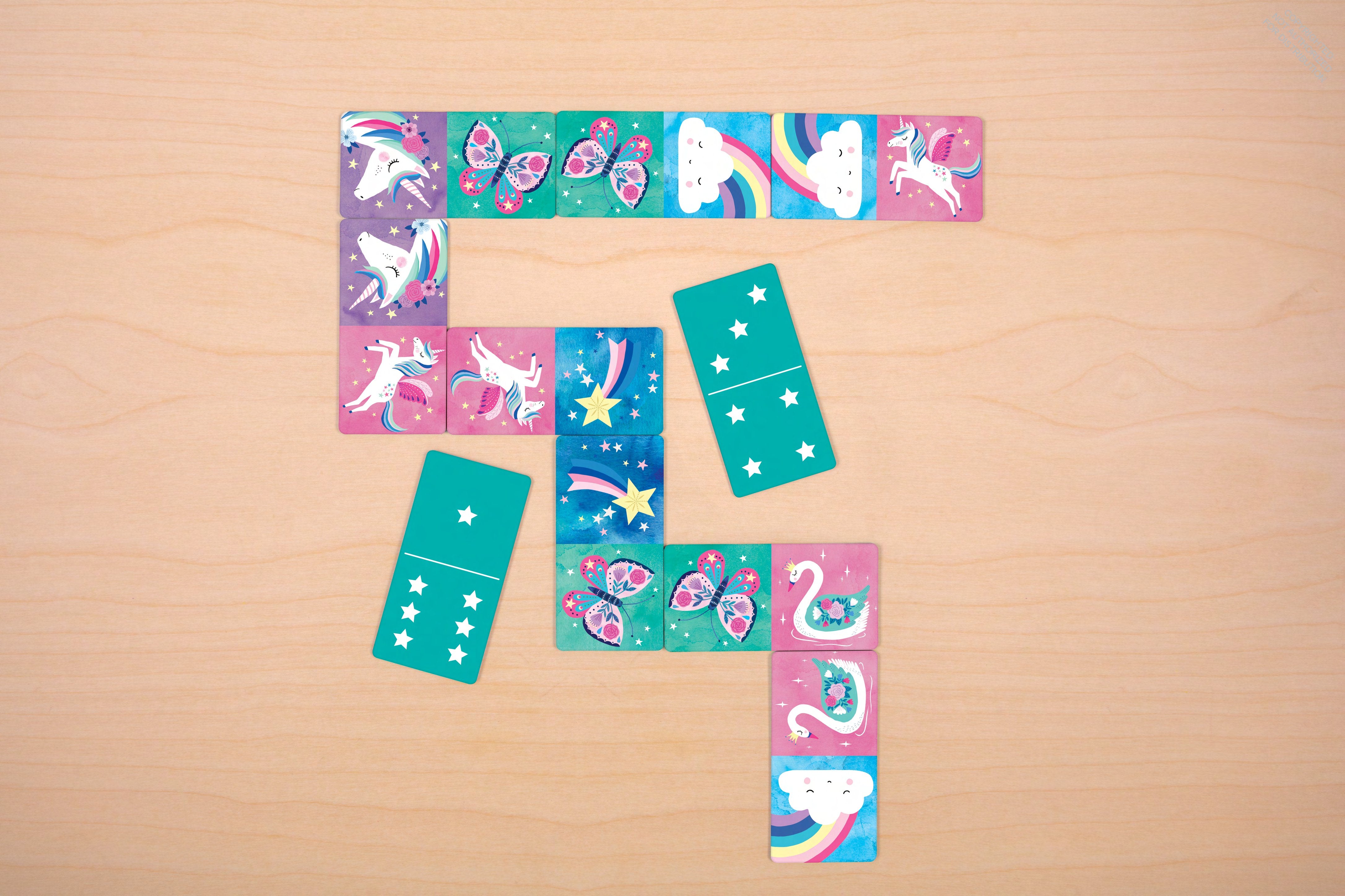 Dominoes- Unicorns