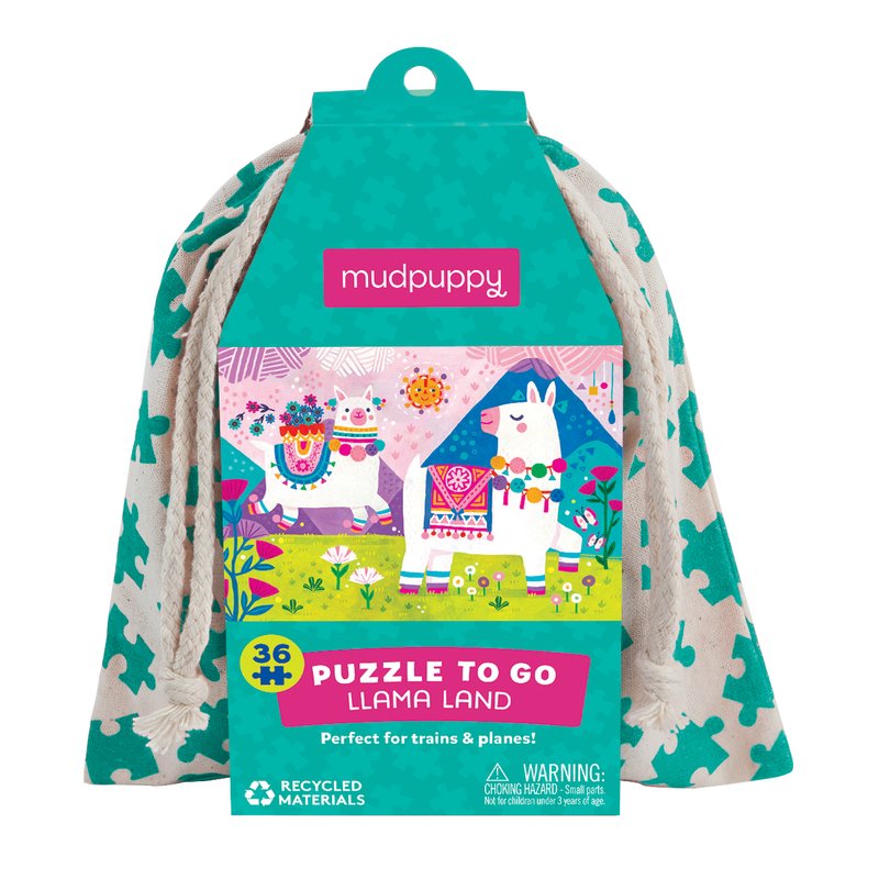 Puzzle To Go- Llama Land