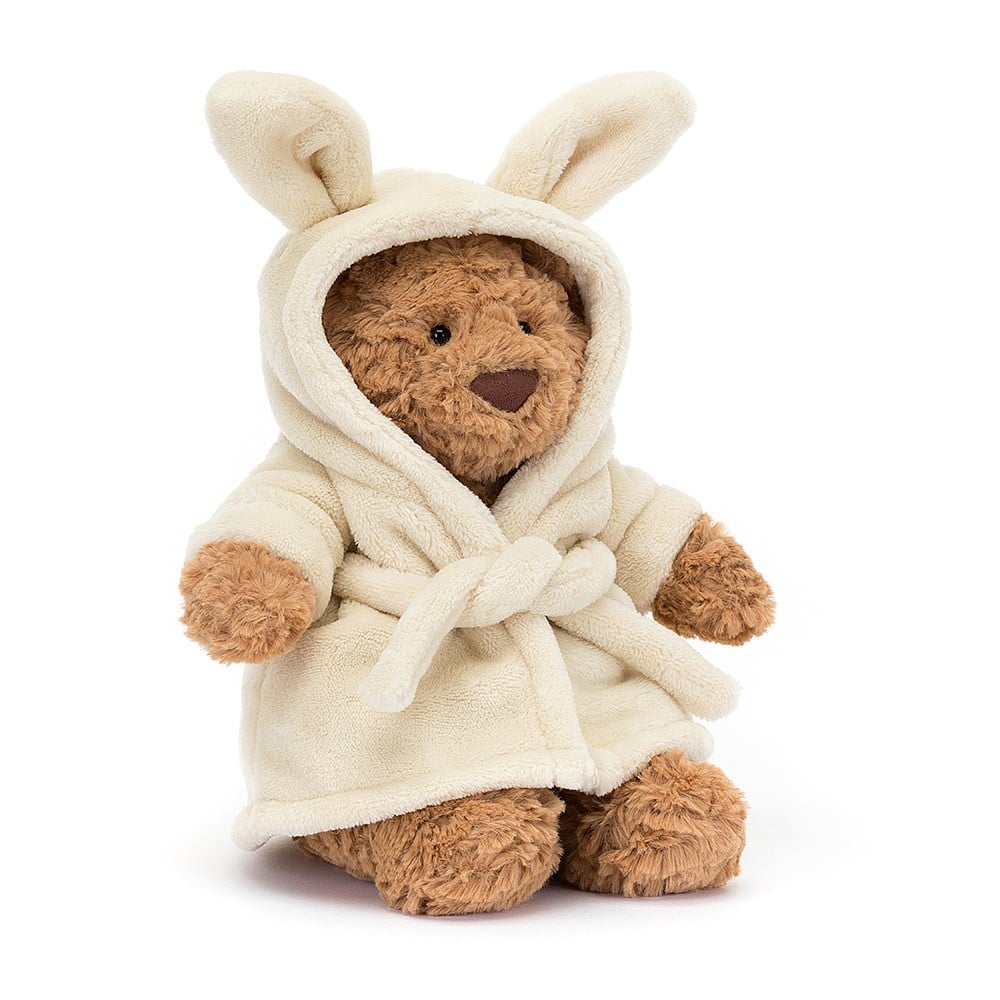 Bear- Bartholomew Bathrobe 10"