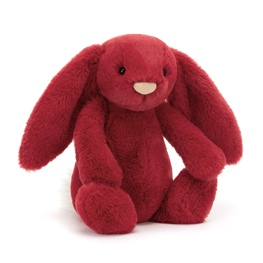 Bunny- Bashful Lux Scarlett Medium 12"