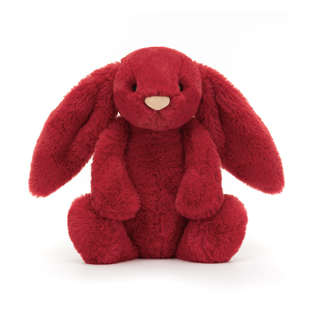 Bunny- Bashful Lux Scarlett Medium 12"