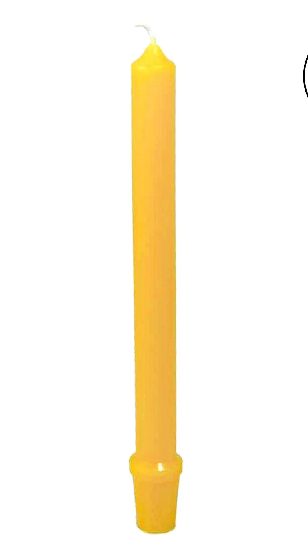 Beeswax 9" Base Candle