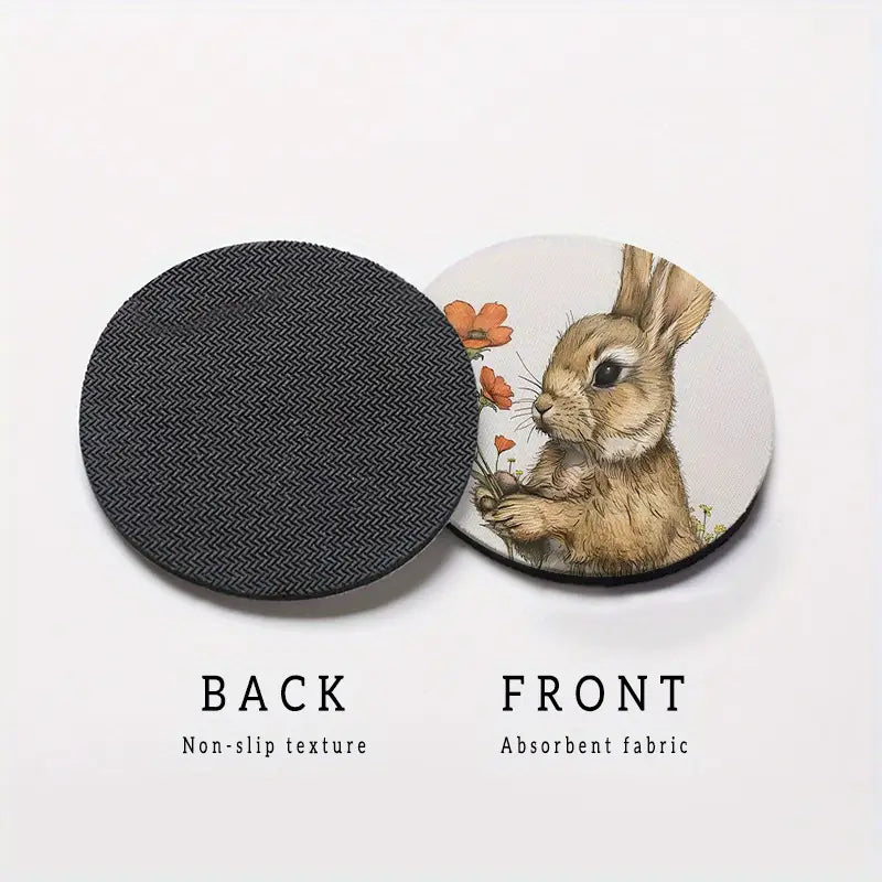 Car Coaster Set/2- Bunny
