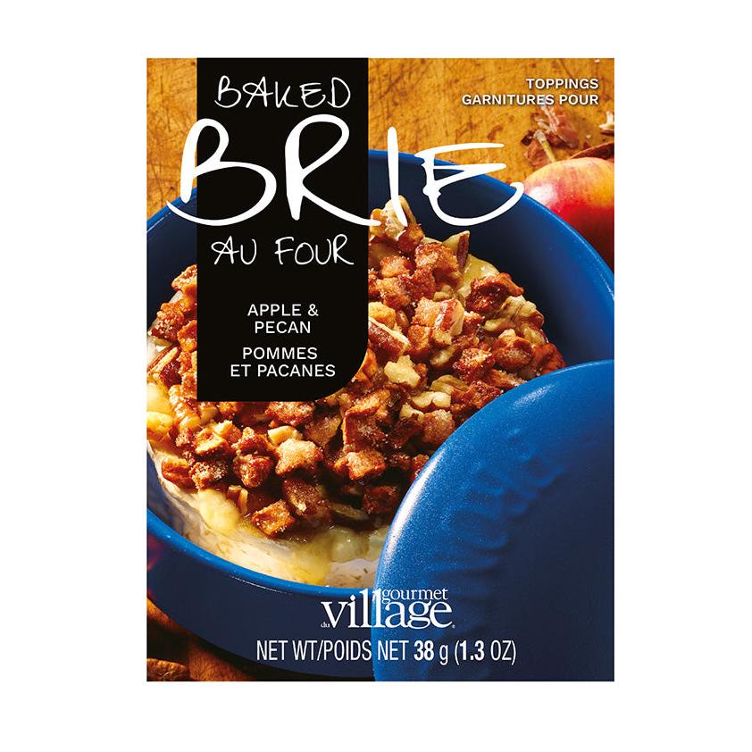 Baked Brie Topping- Apple & Pecan