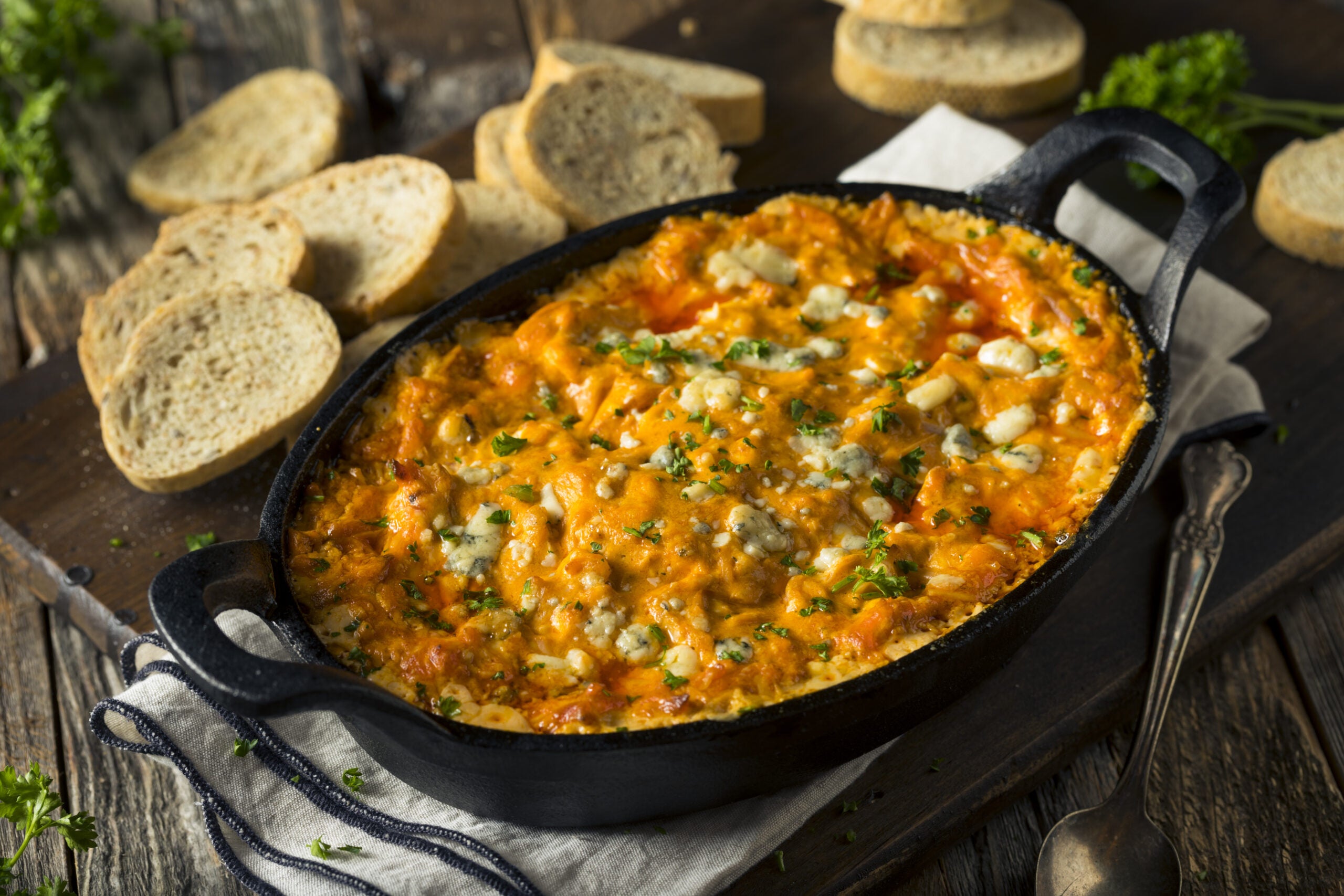 Baked Dip- Spicy Buffalo Chicken NEW