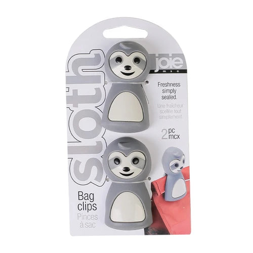 Bag Clips Set/2- Sloth
