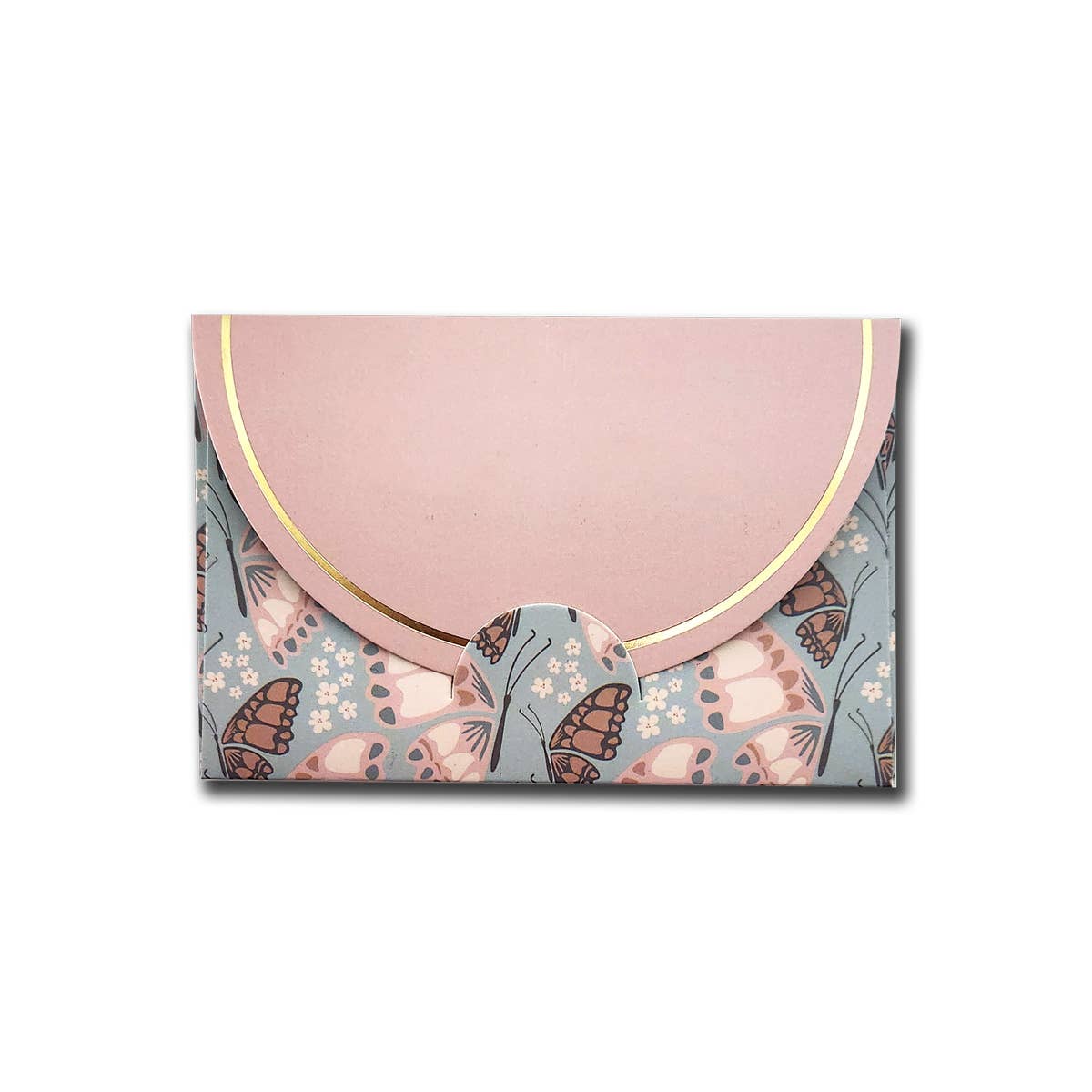 Gift Card Holders 6 Pc Set- Butterfly Floral