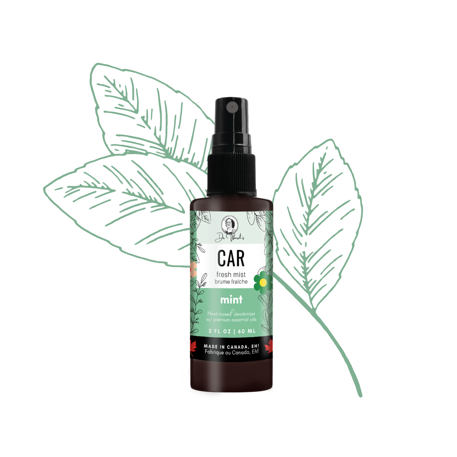 Car Fresh Mist- Mint 60ml