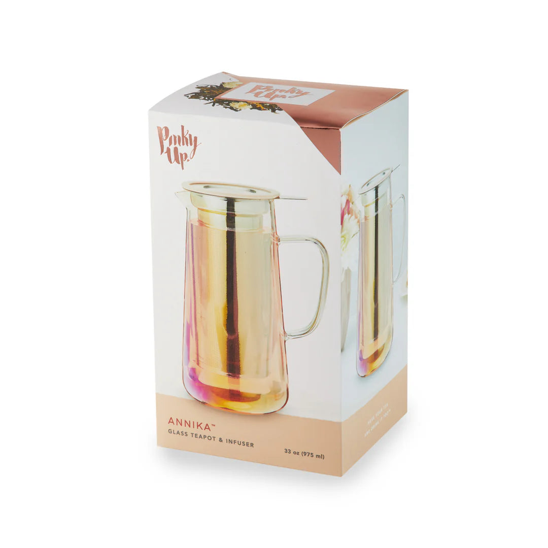 Glass Teapot & Infuser- Annika™ 30oz