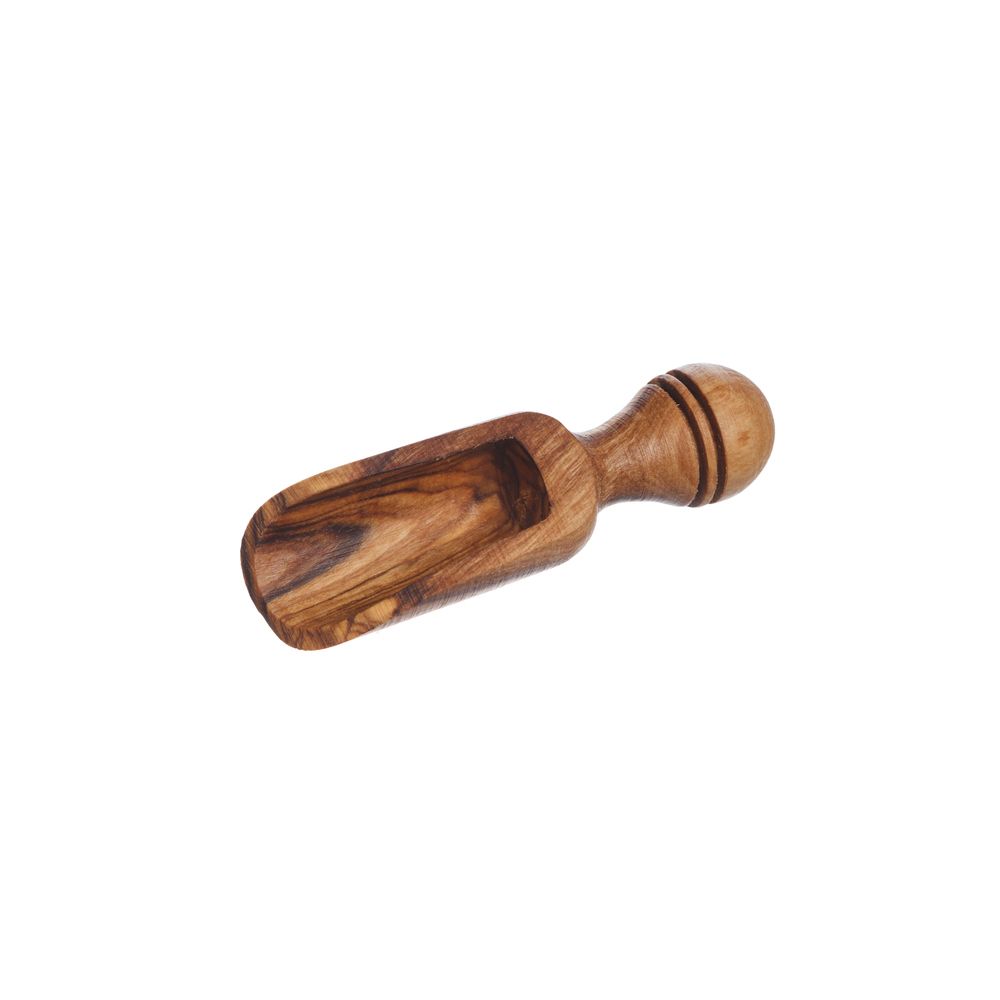 Salt Scoop- Olive Wood