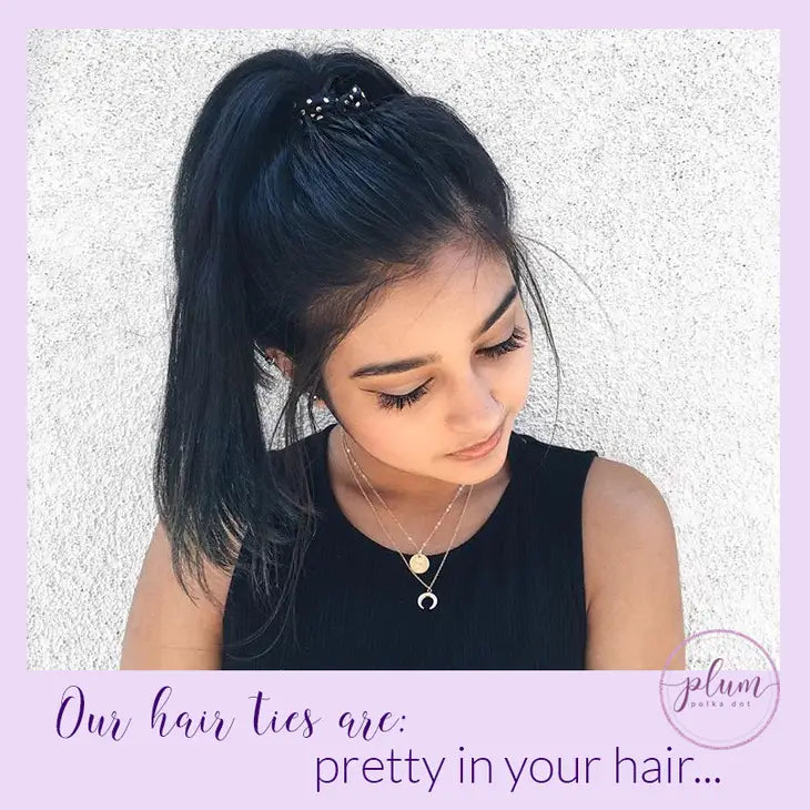 Hair Ties Set/5- Blue Ombre