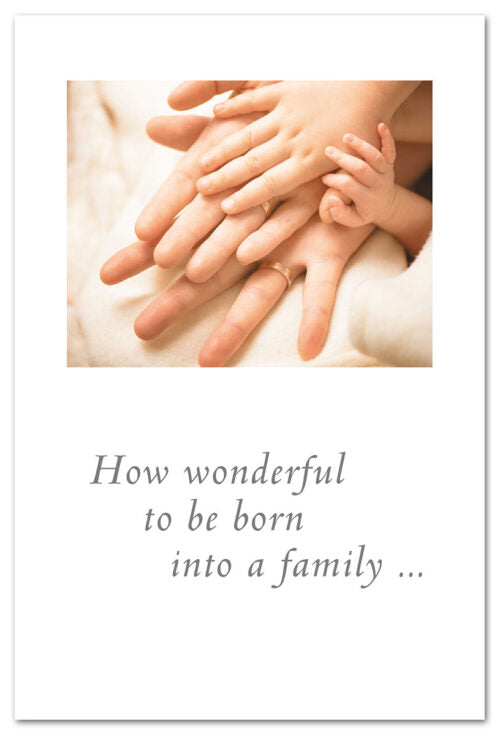 Baby Card- How Wonderful