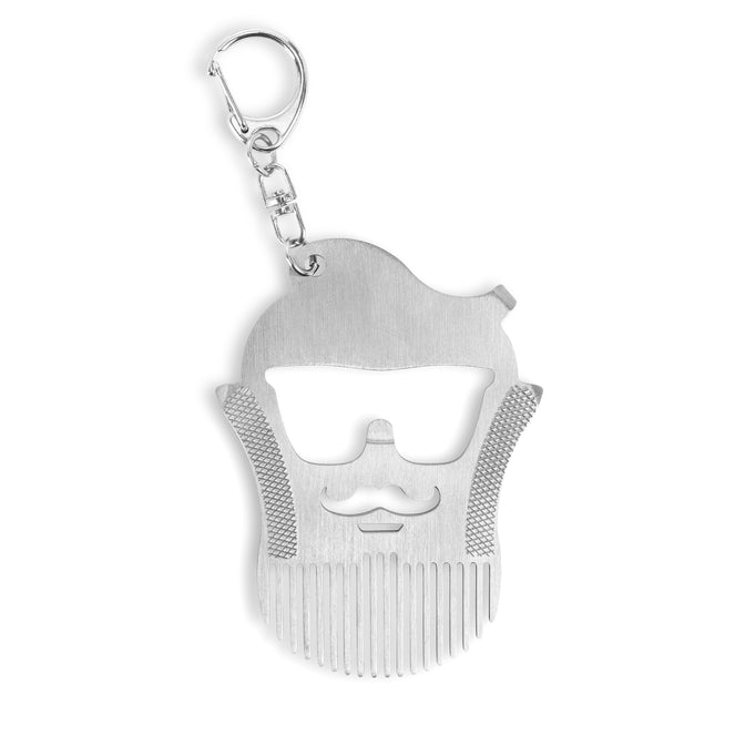 Beard Comb/Multi Tool & Keychain