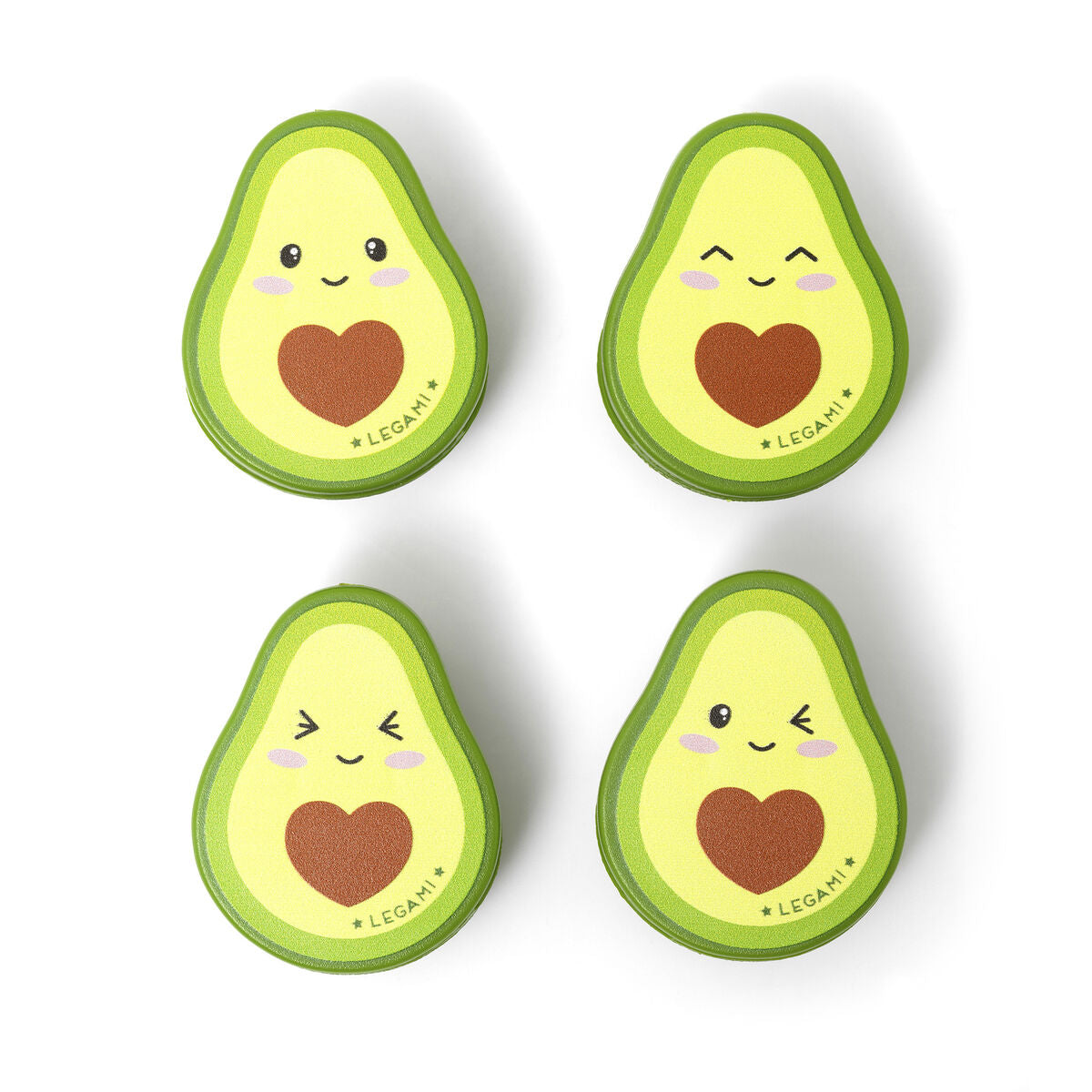 Bag Clips Set/4- Avocado