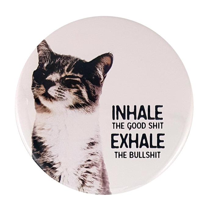 Pocket Mirror- Exhale Bullsh*t