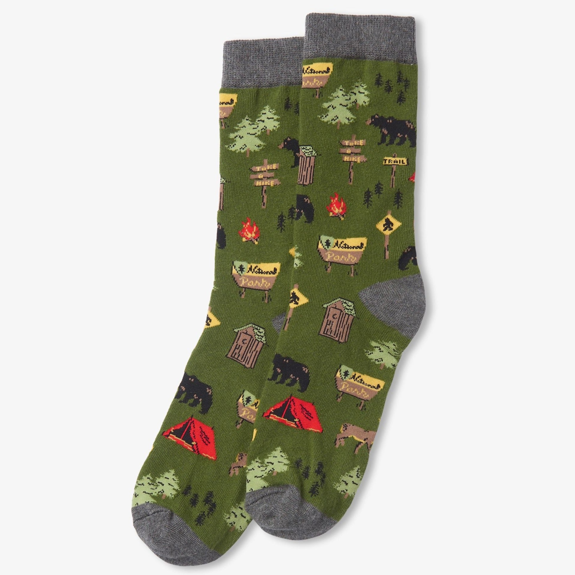 Men's Crew Socks- Hiking Trail
