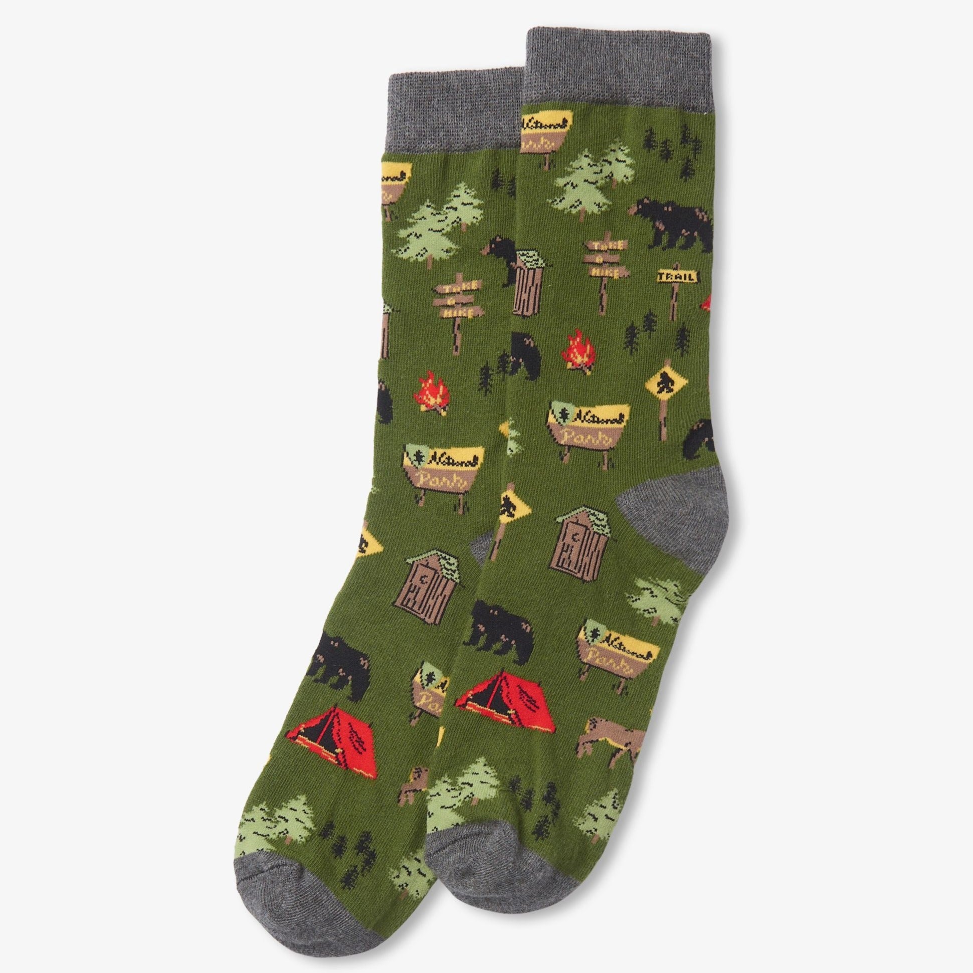 Men's Crew Socks- Hiking Trail