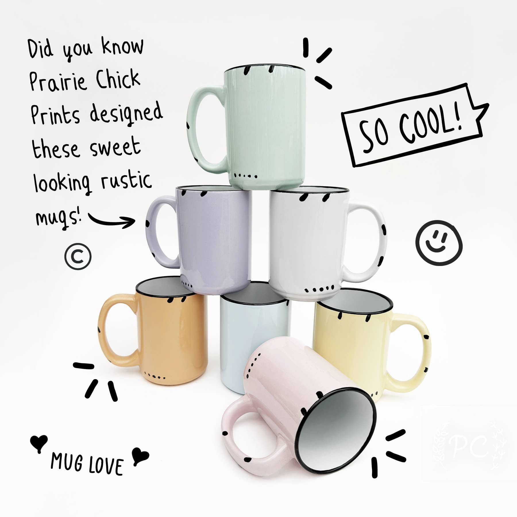 Ceramic Mug- Eat. Sleep. Quilt. Repeat. Green