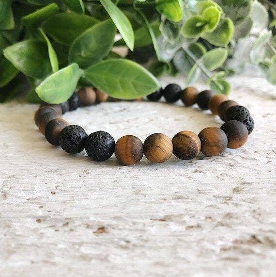 Mens Bracelet- Tiger Eye Gemstone Assorted Sizes