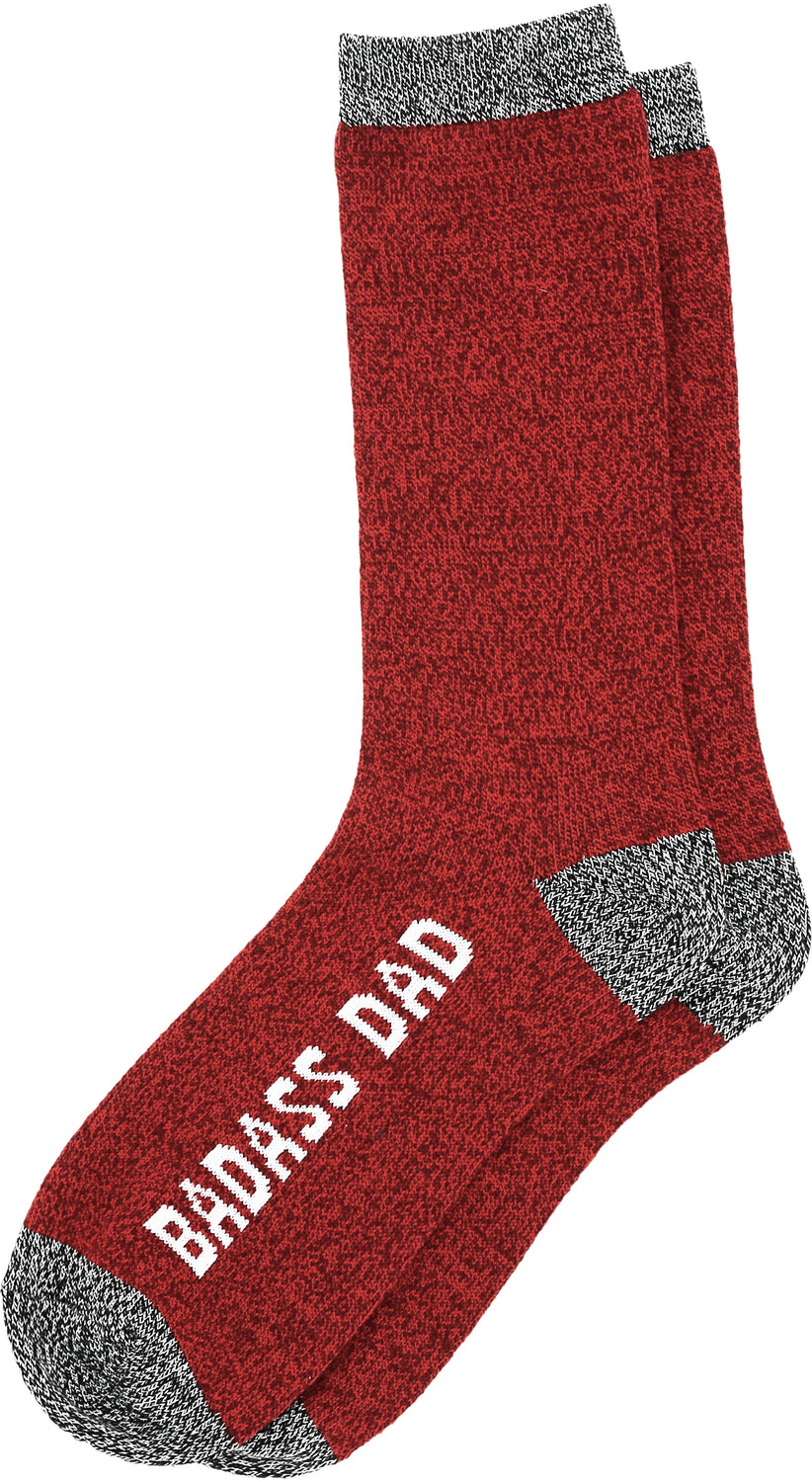 Men's Crew Socks- Badass Dad