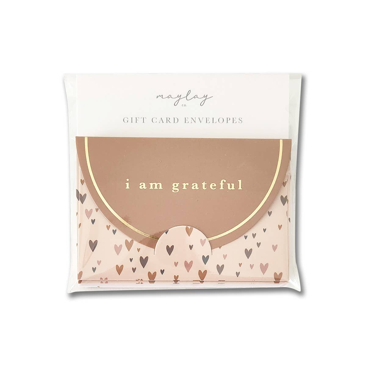 Gift Card Holders 6 Pc Set- Little Hearts