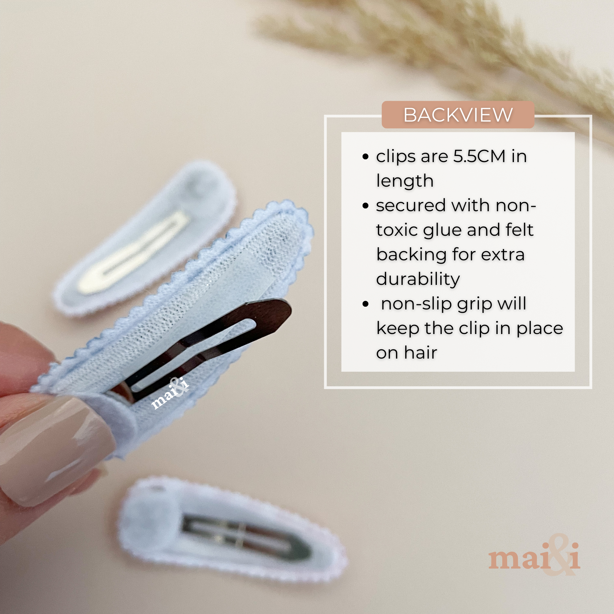 Hair Clips Set/2- Mai