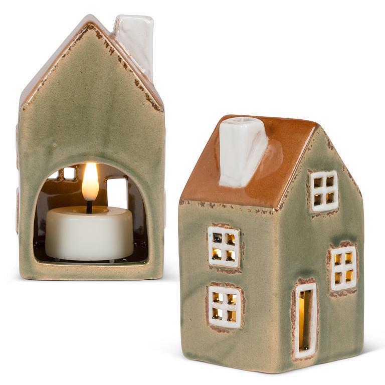 Tealight Holder- Tall House