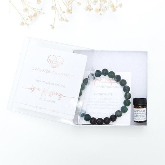 Adult Aromatherapy Bracelet- Abundance