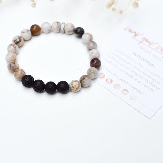 Adult Aromatherapy Bracelet- Intention