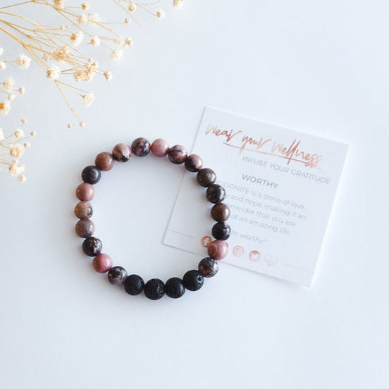 Adult Aromatherapy Bracelet- Worthy