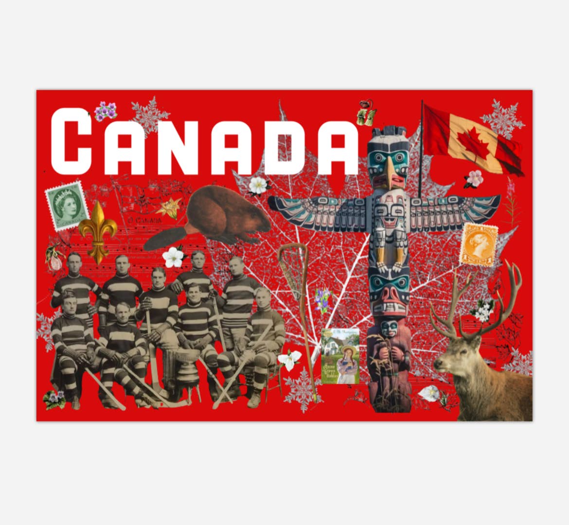 Postcard- True North Strong and Free