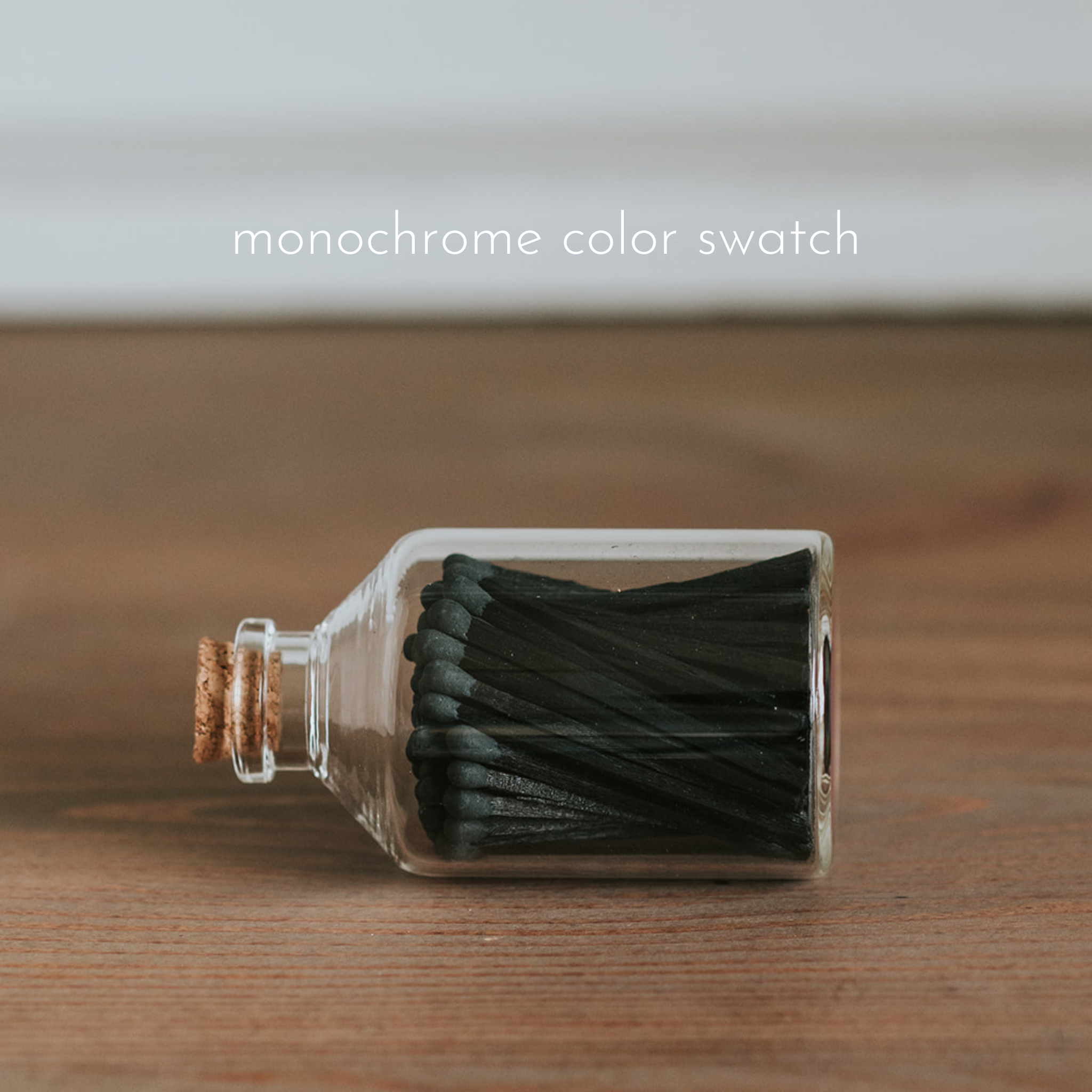 Apothecary Jar Matches- Blush Pink