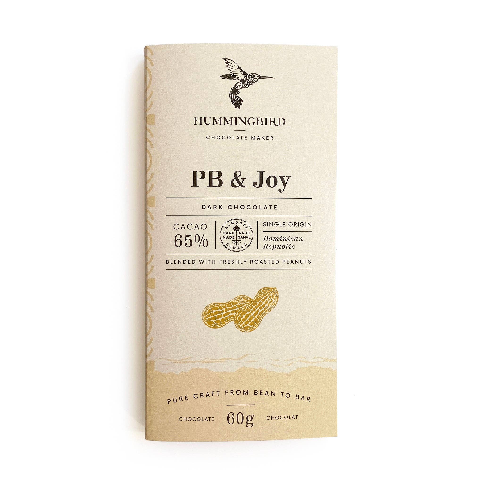 Chocolate Bar- PB & Joy 60g
