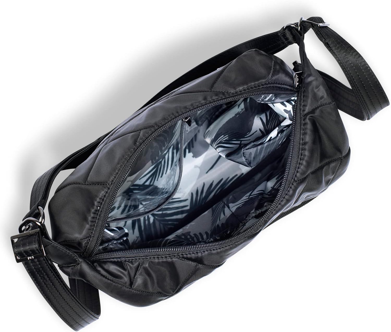 Zipliner 2 Convertible Shoulder Bag/Backpack- Midnight Black