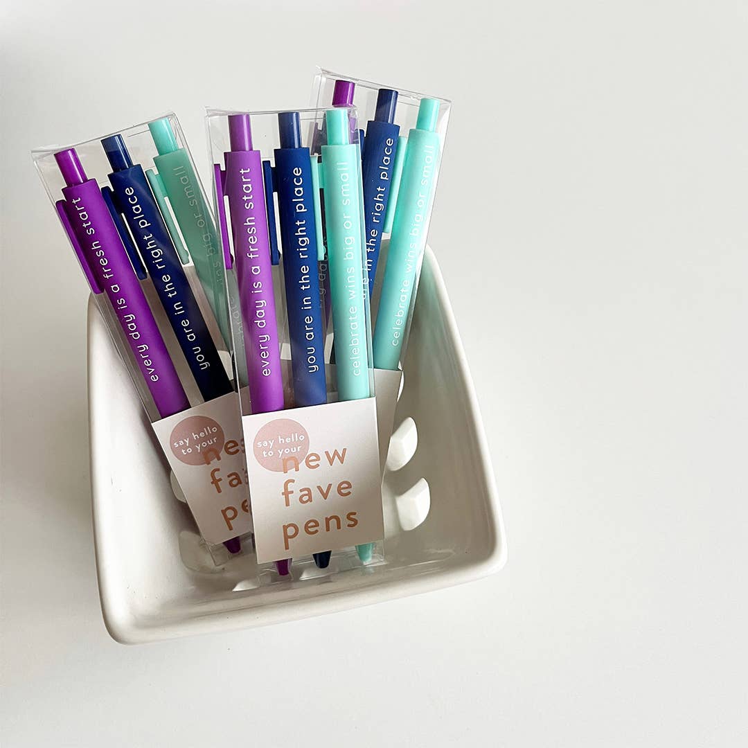 Pen Set/3- Good Times Ahead