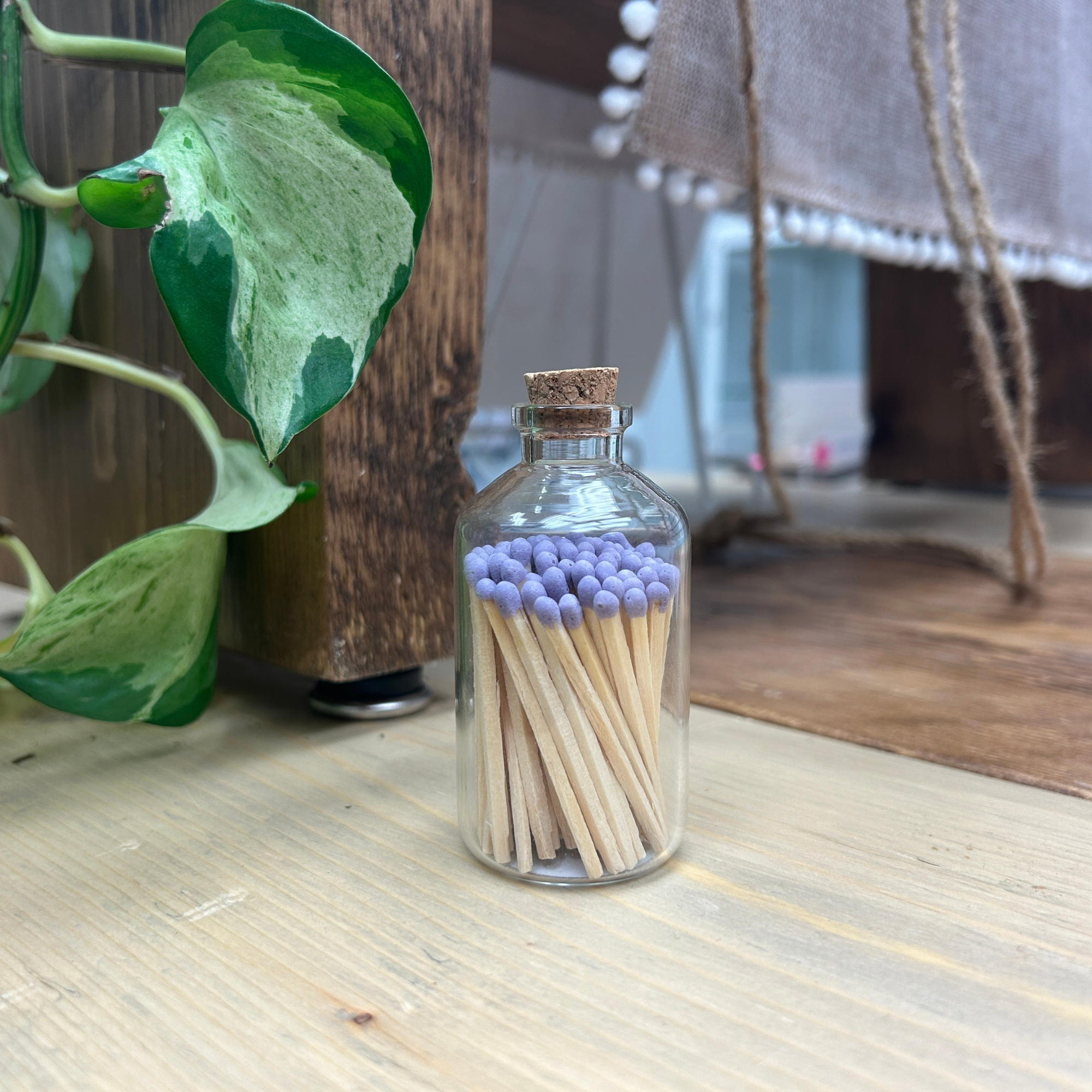 Apothecary Jar Matches- Blush Pink