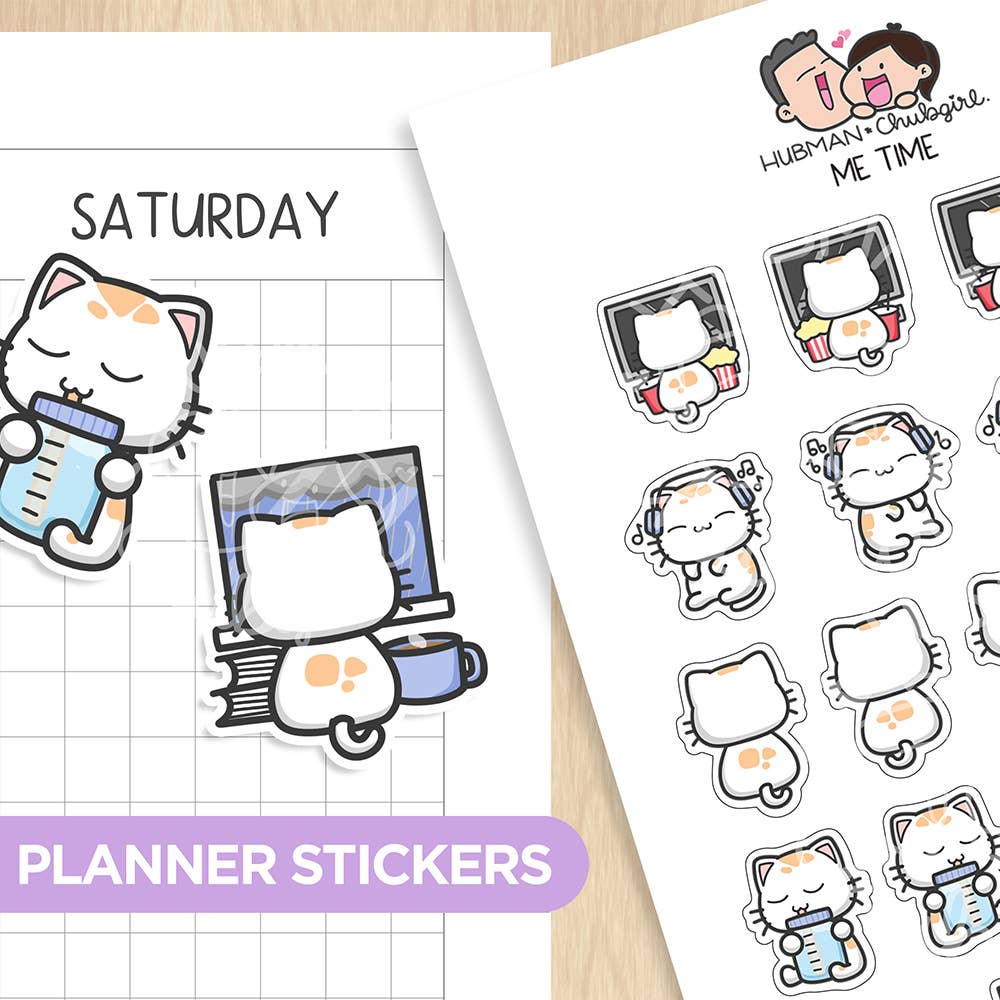 Planner Stickers- Me Time