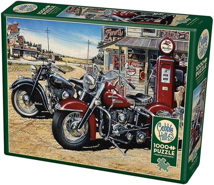 1000 Pc Cobble Hill Puzzle- Two For The Road