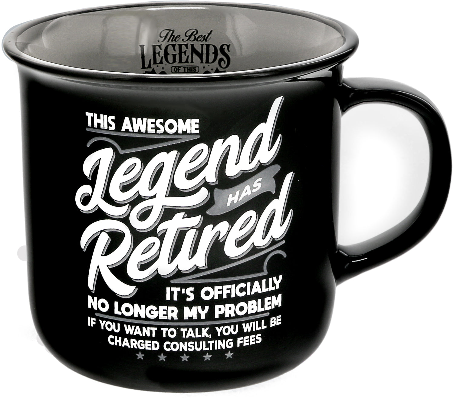 Mug- The Legend Has Retired 13oz