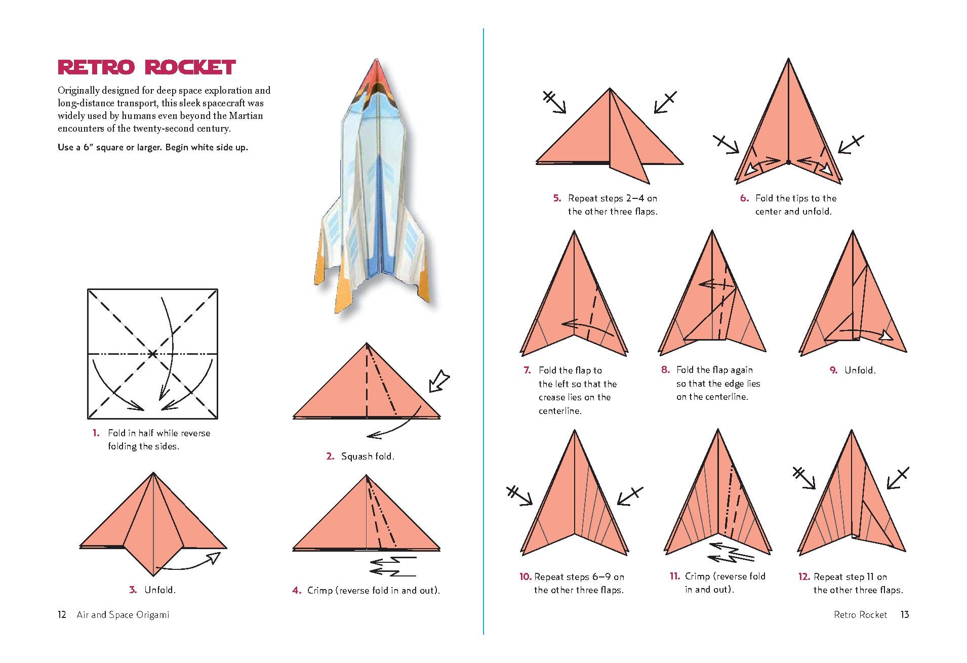 Air and Space Origami Kit