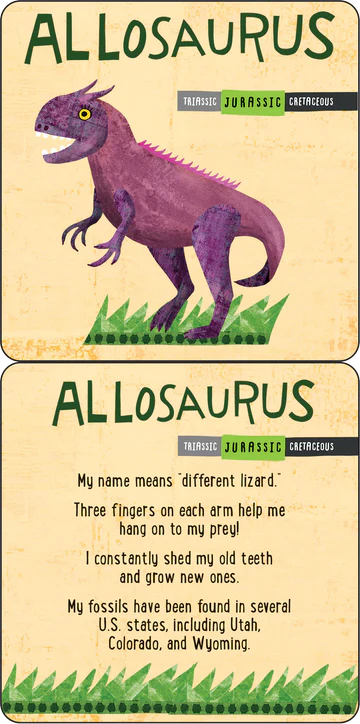 Kid's Lunch Box Notes- Dinosaurs