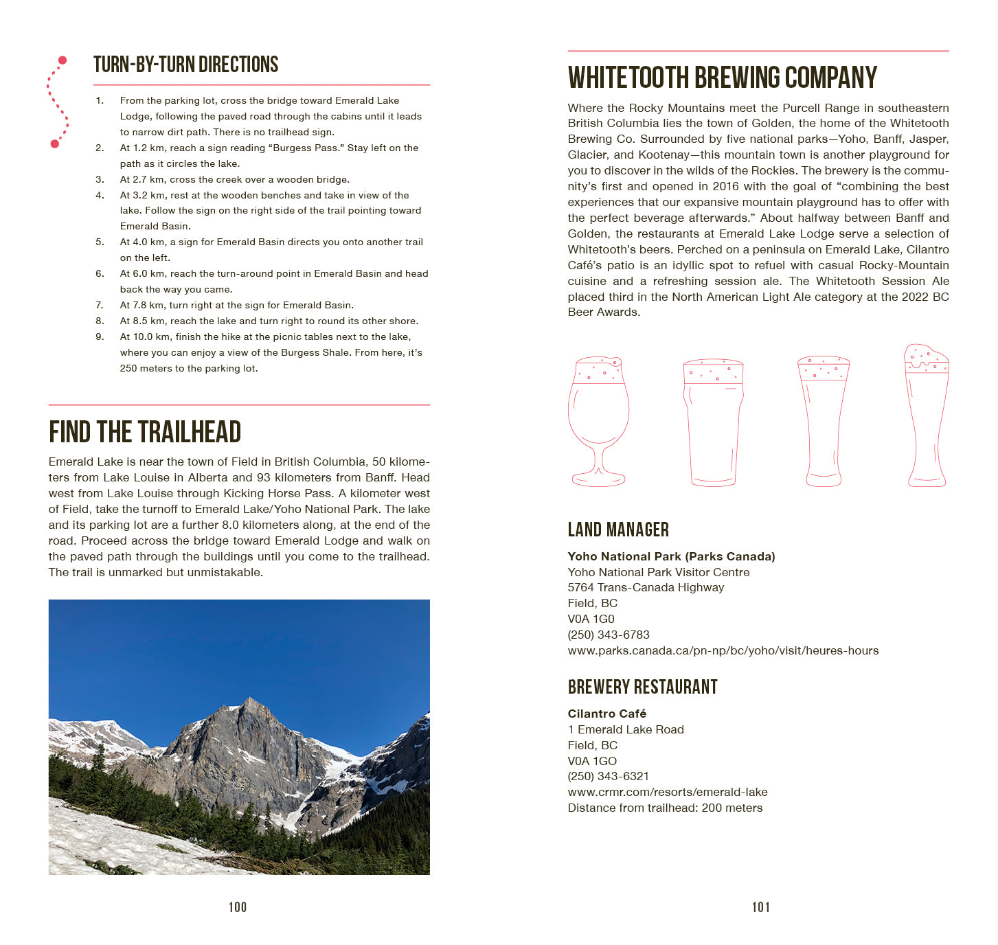 Beer Hiking Canadian Rockies