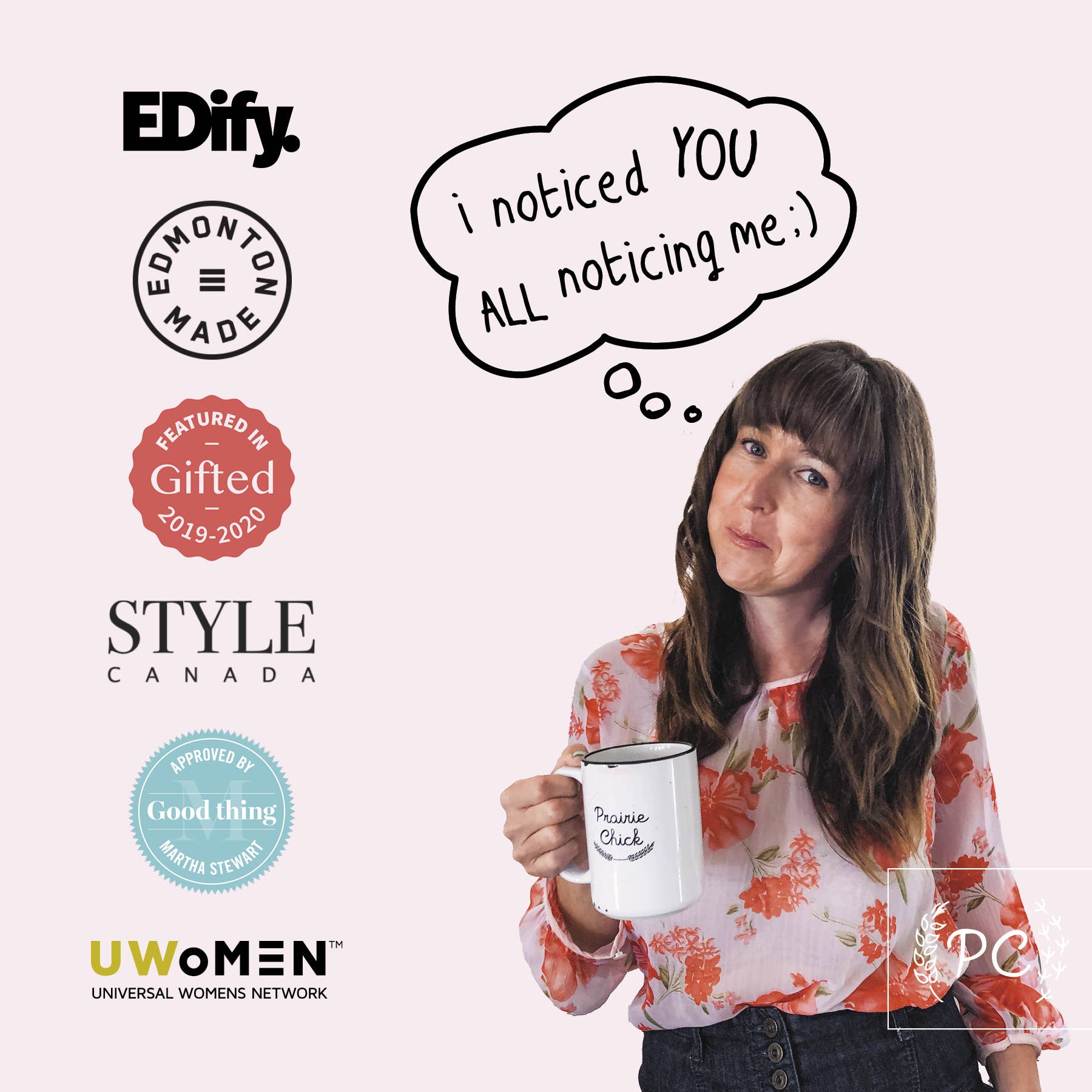Ceramic Mug- Tired Cranky & Bitchy Pink