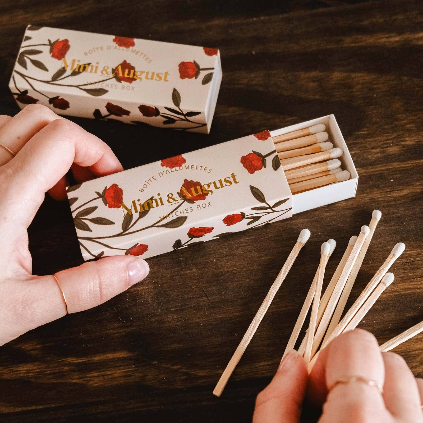 Mimi Roses Matchbox - 30 Sticks
